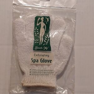 Touch Me White Exfoliating Spa Glove